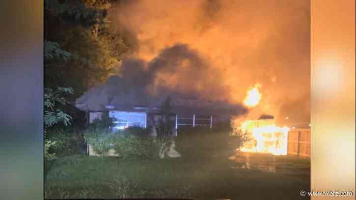 No injuries reported after early-morning house fire in Hammond