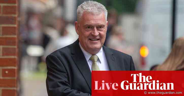 Tory deputy chair Lee Anderson admits government has ‘failed’ on immigration – UK politics live