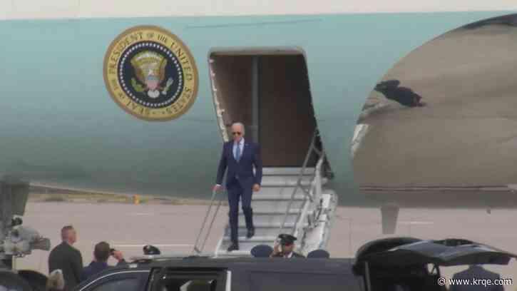 President Biden set to speak Wednesday in New Mexico