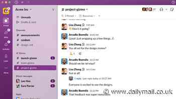 Slack gets a makeover! Business communication tool unveils plan to roll out WhatsApp-style messaging as part of a major update - here is what else is new