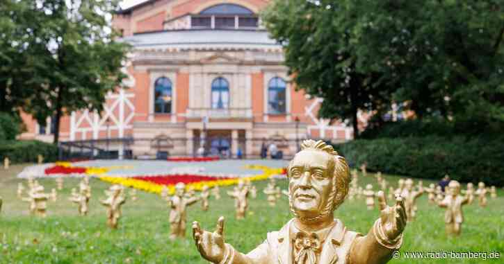 Kunstprojekt vorm Festspielhaus: Mini-Wagner wohl gestohlen
