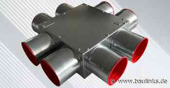 Neuer Verteilerkasten für die Montage von Flexrohren in der Betondecke von Meltem