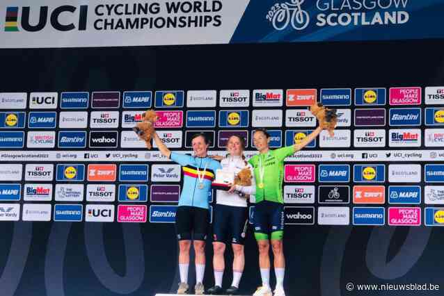 Ondanks onconventionele voorbereiding pakt Kim Knaeps toch knap zilver op het WK Gran Fondo: “Mooie uitzichten? Ik heb vooral genoten van het achterwiel van de renster voor me”