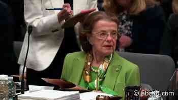 Sen. Dianne Feinstein 'briefly' hospitalized in San Francisco after falling, her office says