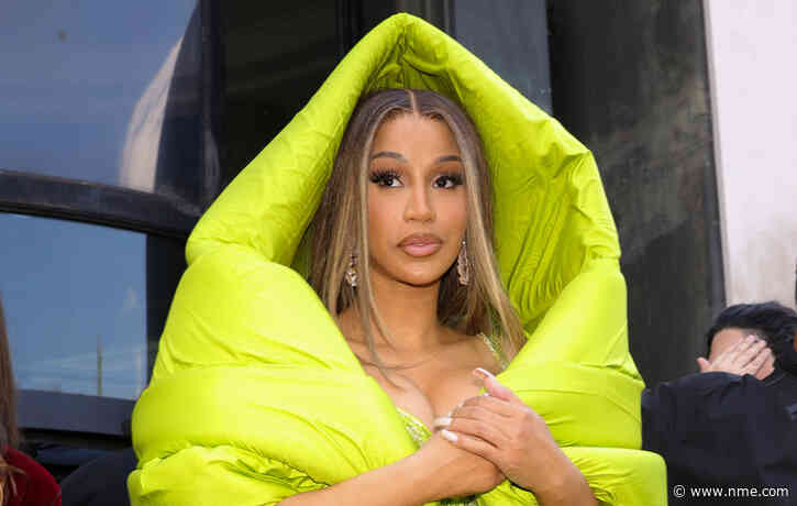 The microphone Cardi B threw at fan has sold for almost $100k