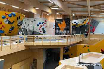 Neue Kletter- und Boulderhalle ist auf der Zielgeraden