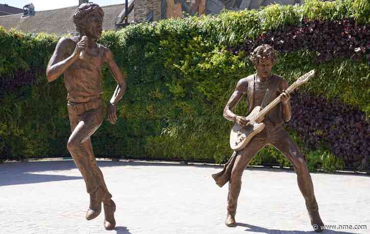 Statues of Keith Richards and Mick Jagger revealed in their hometown