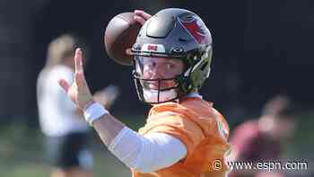 Bucs to start QB Mayfield Friday, Trask next week