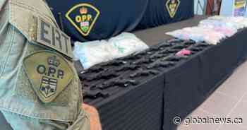 Millions worth of illegal drugs, guns seized across 3 organized crime networks in Ontario
