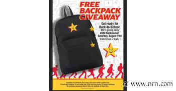 Carl's Jr. announces back-to-school promotion with free backpacks