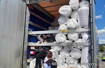 BPOLI L: Autofahrer meldet winkende Hände aus einem LKW auf der Autobahn 14