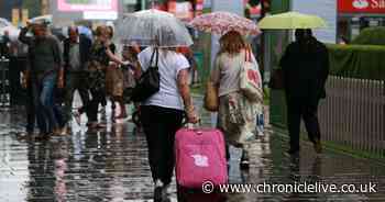 Met Office issues update on August washout as more North East downpours forecast