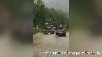 Hochwasser und Erdrutsche in Skandinavien