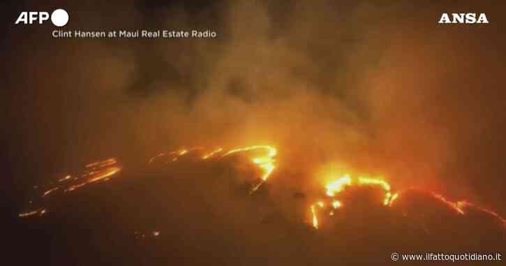 Brucia l’isola di Maui alle Hawaii: le fiamme sono fuori controllo. I testimoni: “È l’apocalisse” – Video