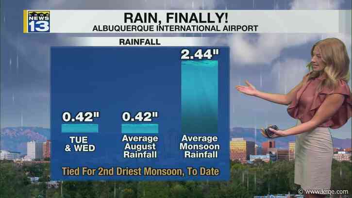 Taking a break from storms before wet weather to end the week