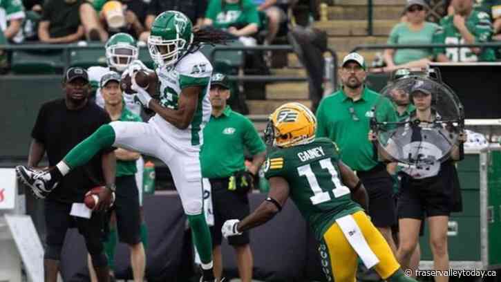 Saskatchewan Roughriders release veteran receiver Derel Walker
