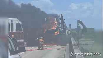 Vehicle fire closes Bonnet Carre Spillway bridge on Wednesday afternoon