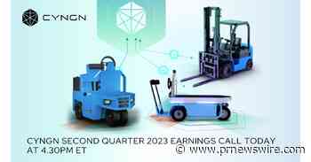 Cyngn Reports Second Quarter 2023 Financial Results