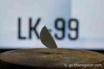 Never mind room temperature, LK-99 slammed as 'not a superconductor at all'