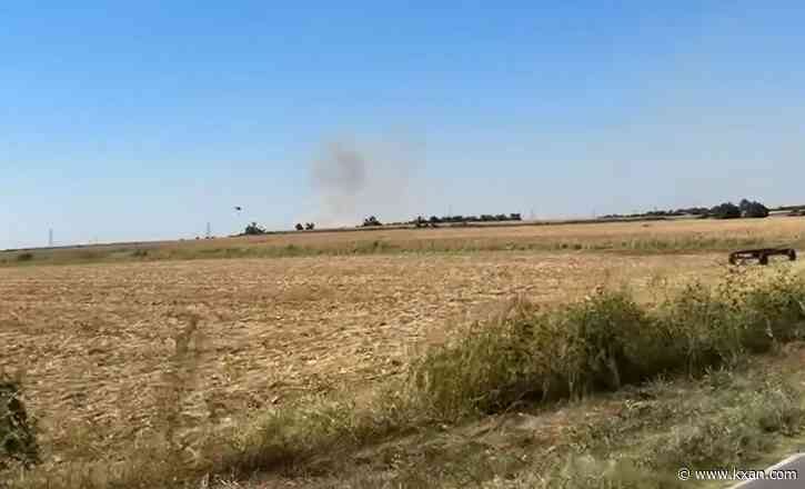 Homes evacuated for 15-acre brush fire near Pflugerville