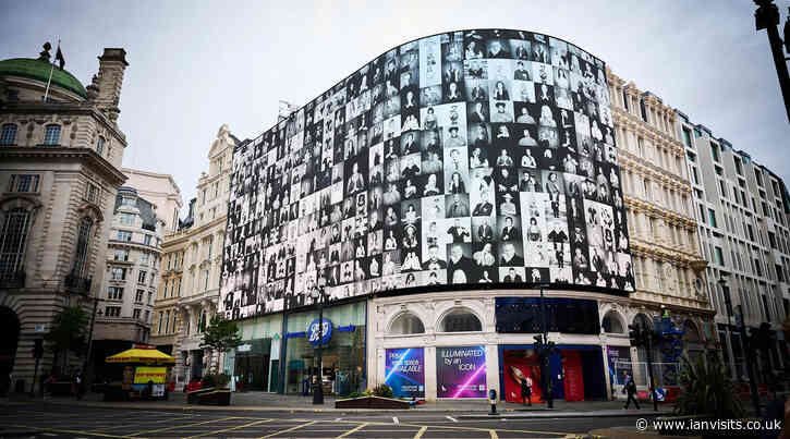 Your face could be on the Piccadilly Circus lights