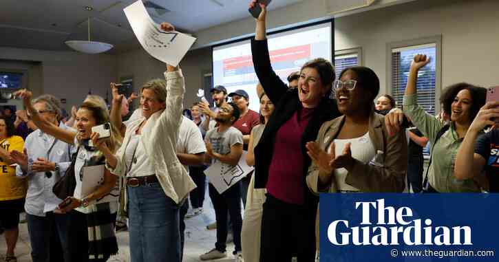 ‘Ohio saw through the con’: abortion rights advocates celebrate Issue 1 result