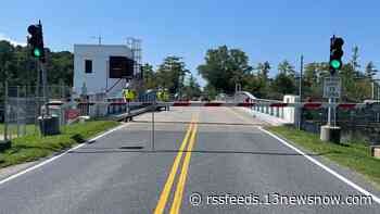 North Landing Bridge in Chesapeake closed for repairs