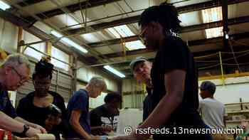 Tidewater Wooden Boat Workshop builds confidence for teens in Norfolk