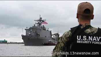 Two Norfolk-based Navy warships arrive in Red Sea, amid ongoing tensions with Iran