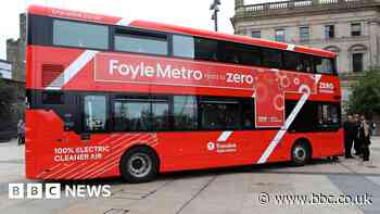 Translink: First zero-emission buses hit streets of Derry