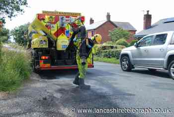 Lancashire Council fixing potholes to improve rural journeys