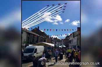 Red Arrows to fly over Clitheroe Food Festival this weekend