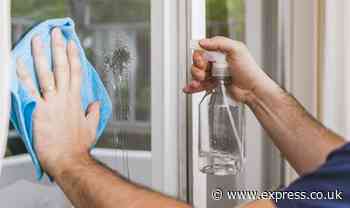 Clean windows in seconds with streak-free solution made with two natural ingredients 