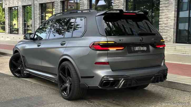 Twotone BMW X7 tast de goede smaak