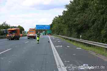 Sperrung auf der Autobahn 2 bei Bielefeld aufgehoben