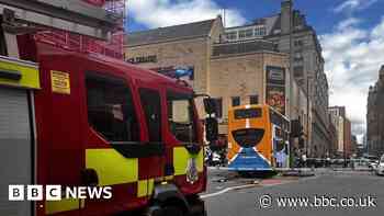 Manchester bus crash: Seven people taken to hospital