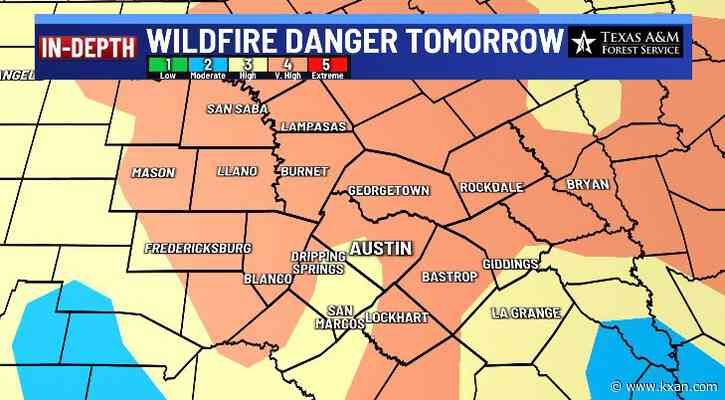 Extreme heat & fire danger - Just another day in Austin