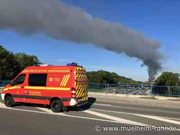 Anscheinsgefahr auf Grund des Brandes im Duisburger Hafengebiet!