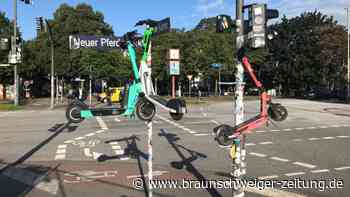 Die „fliegenden“ Elektro-Scooter von St. Pauli