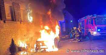 Kitzingen: Brandanschlag auf Auto von Kitzinger Stadtrat - Täter zu drei Jahren Haft verurteilt