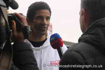 David James will be in The Mall Blackburn on Friday