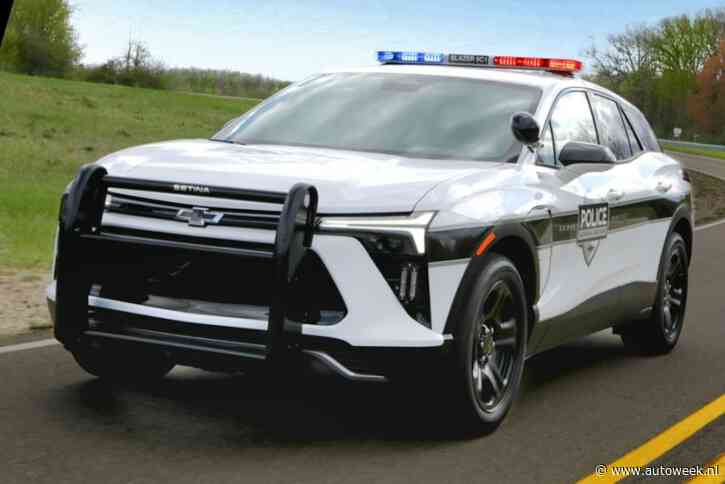 Ook elektrische Chevrolet Blazer EV wordt politieauto