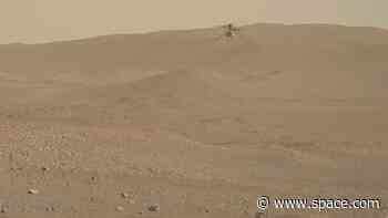 Watch Ingenuity Mars helicopter fly in amazing video from Perseverance rover