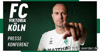 Pressekonferenz vor Viktoria Köln