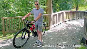 Jan Schröder auf Fahrrad-Sommertour durch Wolfenbüttel