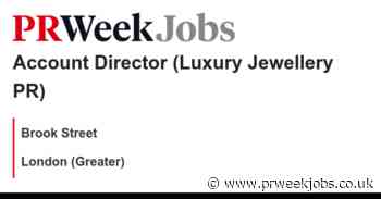 Brook Street: Account Director (Luxury Jewellery PR)