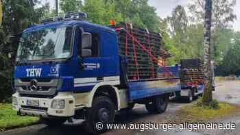 Nach Überschwemmungen: Augsburger Einsatzkräfte helfen in Slowenien