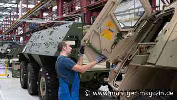 Rüstung und Ukrainekrieg: Rheinmetalls Auftragsbücher sind so voll wie noch nie