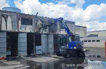 FW Dresden: Update zum Großbrand - Feuer aus!