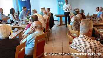 Mack in Haiterbach: Gesunden Verstand statt Ideologie